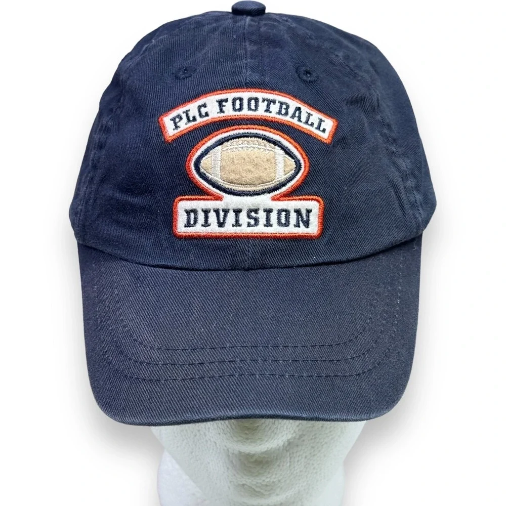 Place PLC Football Division Baseball Cap Kids 18-24 Months Sports Hat Blue